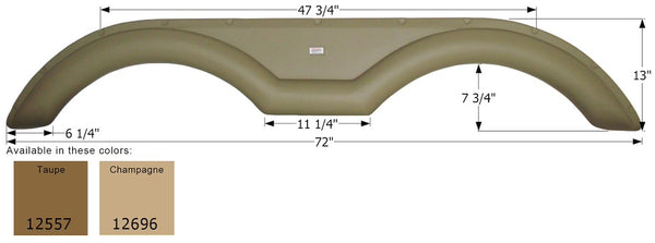 Icon Fender Skirt (MPN: 12696)