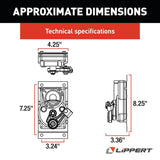 Lippert Components Gear Box Assembly (MPN: 379161)