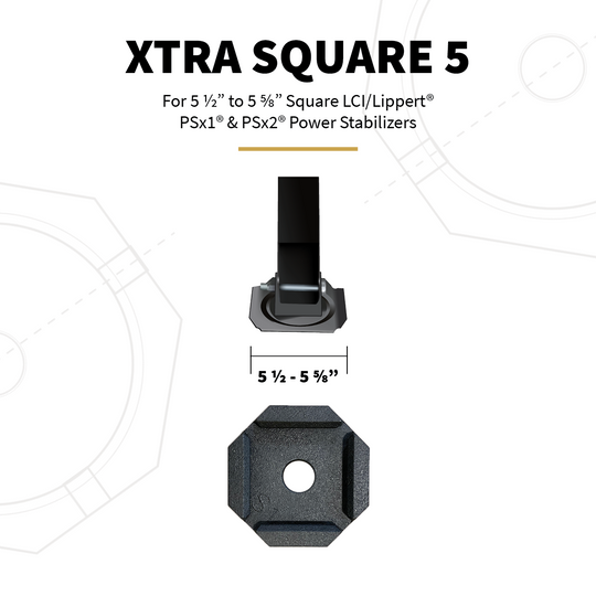 SnapPad Leveling Jack Foot Pad (MPN: XTRS5SP4)