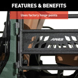 Aries Jeep Tube Doors (MPN: 25009)