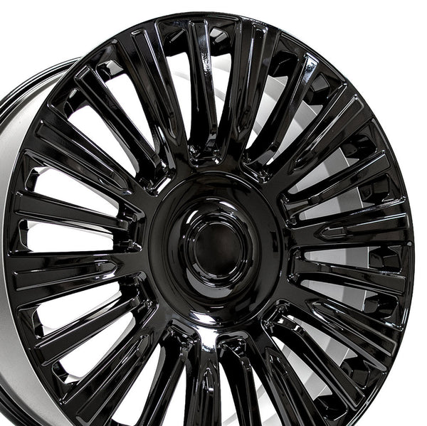 OE Wheels CA92 Gloss Black Wheel (MPN: CA92-22090-6550-28B)