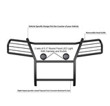 Black Horse Grille Guard Kit (MPN: 17H01MA-PLFB)