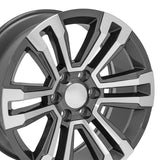 OE Wheels CV44 Aluminum Wheel (MPN: CV44-22090-6550-24MG)