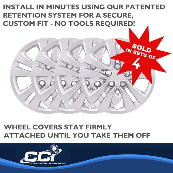 16 Inch Wheel Cover Set by Coast To Coast (MPN: 54816S)