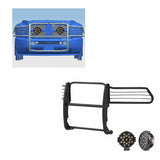 Black Horse Grille Guard Kit (MPN: 17DR01MA-PLB)