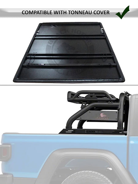 Black Horse Off Road Truck Bed Bar (MPN: ATRB8BK-KIT)