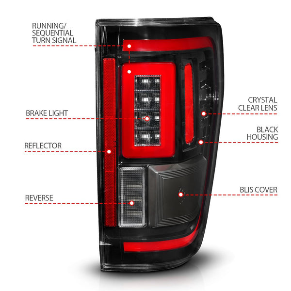 AnzoUSA LED Tail Light Assembly (MPN: 311475)