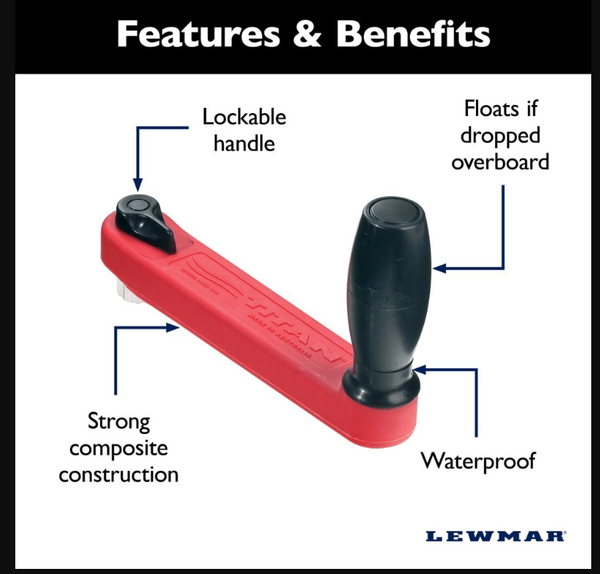 Lewmar Winch Handle (MPN: 29145311)