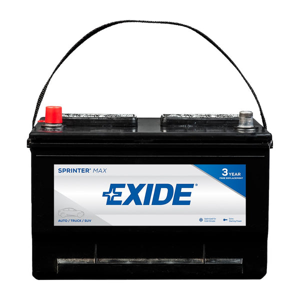 Exide Sprinter Max Automotive Battery (MPN: SX27F)
