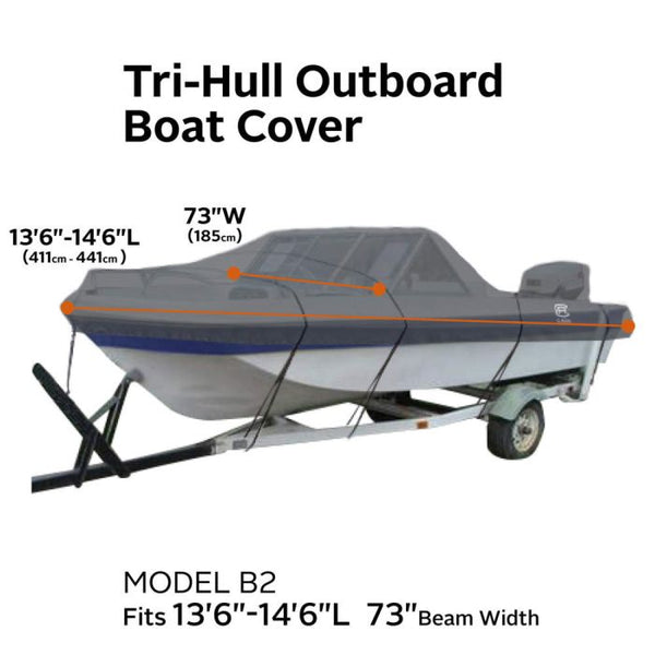 Classic Accessories StormPro Boat Cover (MPN: 20-386-090801-RT)