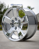 OE Wheels CV76 20 Inch Chrome Plated Wheel (MPN: CV76-20090-6550-27C)