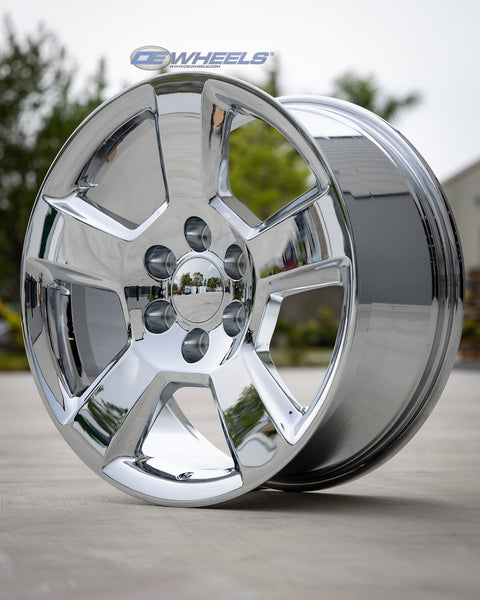 OE Wheels CV76 20 Inch Chrome Plated Wheel (MPN: CV76-20090-6550-27C)