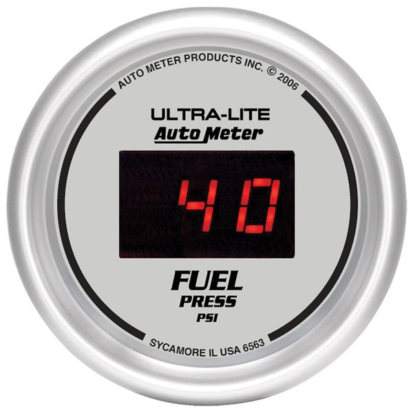 AutoMeter Ultra-Lite Electric Fuel Pressure Gauge (MPN: 6563)