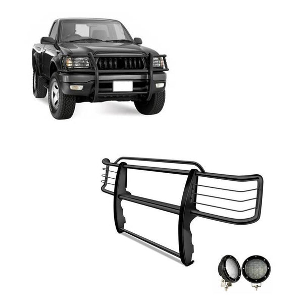 Black Horse Grille Guard Kit (MPN: 17TO23MA-PLFB)