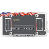 License Plate Frame with American Flag Design (MPN: 31030)
