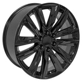 OE Wheels CA91 Gloss Black Wheel (MPN: CA91-22090-6550-28B)