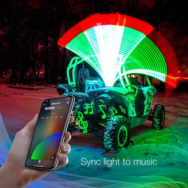 XK Glow 2nd Generation LED Whip Kit (MPN: XK-WHIPB-ADV-DM)