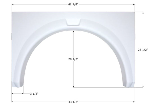 Icon Fender Skirt for Coachmen Motorhomes (MPN: 12802)