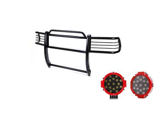 Black Horse Grille Guard Kit (MPN: 17BH23MA-PLR)