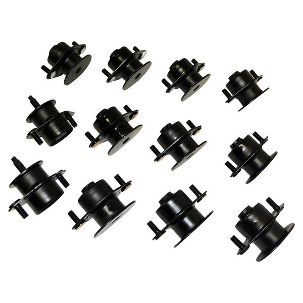 Crown Automotive Body Mount Kit (MPN: 55366676K4)