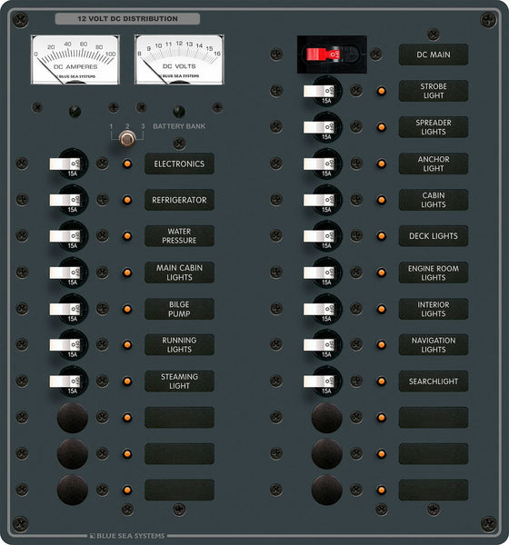 Blue Sea Power Distribution Box (MPN: 8380-BSS)