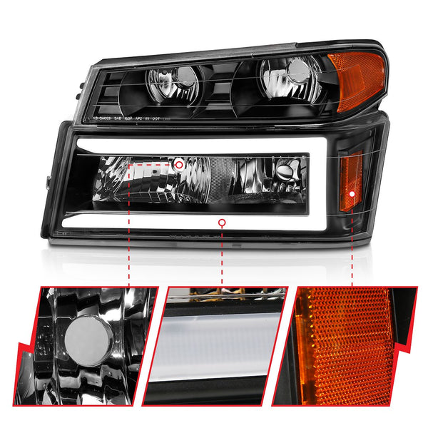 AnzoUSA Headlight Assembly (MPN: 111558)