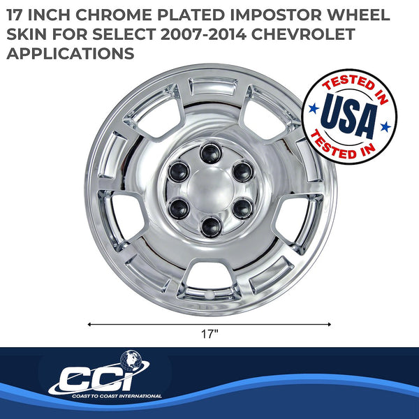 Coast To Coast Impostor Wheel Skin 17 Inch (MPN: IWCIMP347X)