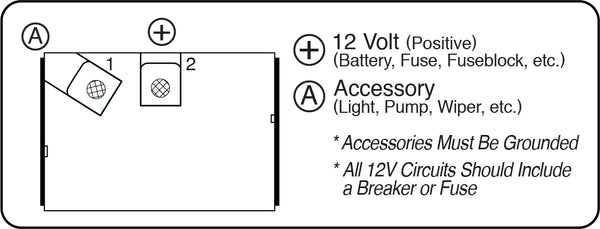 T-H Marine Multi Purpose Rocker Switch (MPN: BE-EL-51352-DP)