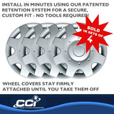 Coast To Coast 16 Inch Wheel Cover Set (MPN: IWC18016S)