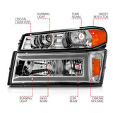 AnzoUSA Headlight Assembly (MPN: 111559)