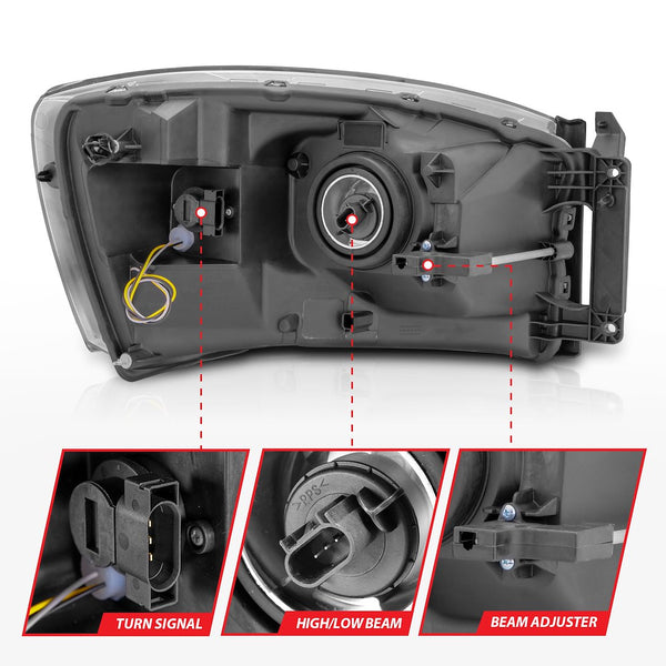 AnzoUSA Headlight Assembly (MPN: 111527)
