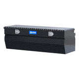 UWS 55-Inch Gloss Black Heavy-Wall Aluminum Wedge Truck Storage Box (MPN: EC20302)