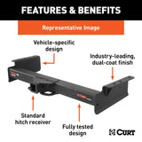 CURT Class V Trailer Hitch Rear (MPN: 15302)