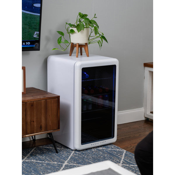 Magic Chef Retro Beverage Cooler (MPN: MCB34CHW)