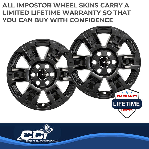 Coast To Coast Impostor Wheel Skin (MPN: IWCIMP403BLK)