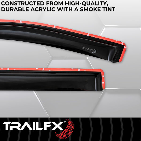 TrailFX TFX 4-PC Window Vents (MPN: 4805IC)
