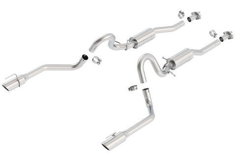 Borla S-Type Cat Back Exhaust System Kit (MPN: 140067)
