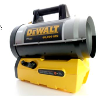 Dewalt Portable LP Gas Heater (MPN: F340662)