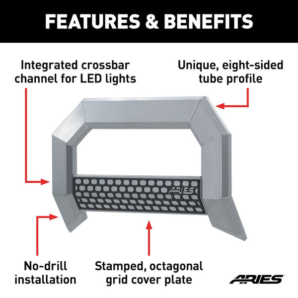 Aries AdvantEDGE Bull Bar (MPN: 2153002)