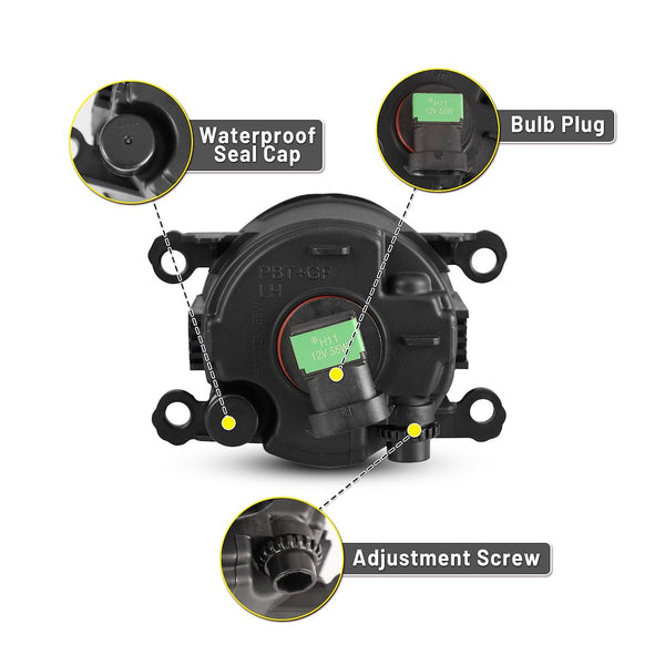 Winjet Fog Light Kit (MPN: CFWJ-0197A-C)