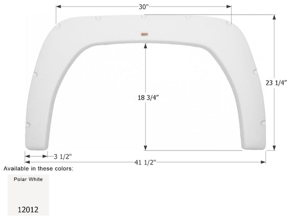 Icon Fender Skirt (MPN: 12012)