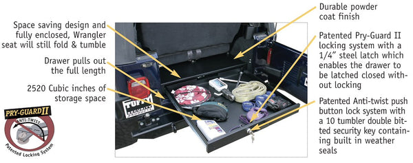 Tuffy Security Under Seat Storage Unit (MPN: 130-01)