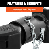 Curt Adjustable Channel Trailer Coupler (MPN: 25319)