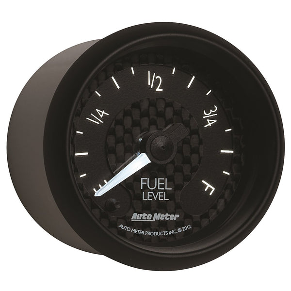 AutoMeter GT Series Fuel Level Gauge (MPN: 8010)