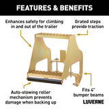 Luverne HighRise Folding Rear Truck Step (MPN: 409924L)
