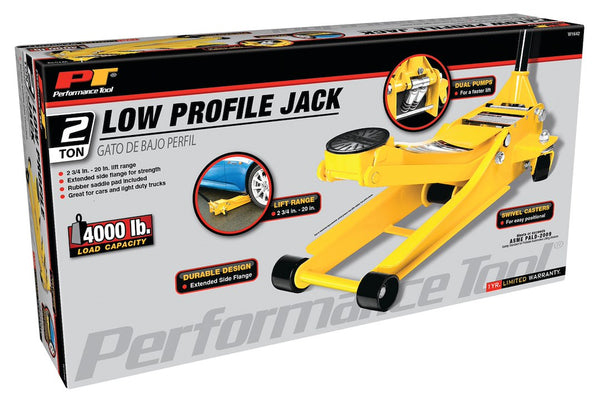 Performance Tool Hydraulic Floor Jack (MPN: W1642)