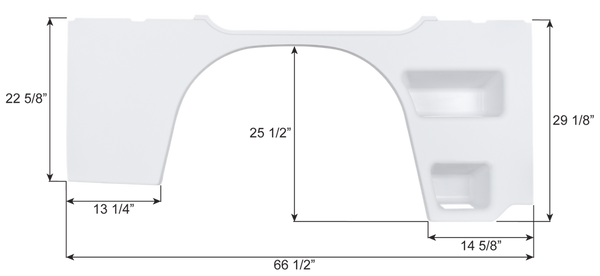 Icon Fender Skirt for Winnebago Models (MPN: 15396)