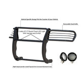 Black Horse Grille Guard Kit (MPN: 17KI01MA-PLFB)
