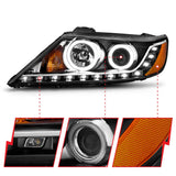 AnzoUSA Headlight Assembly With Halo (MPN: 111248)