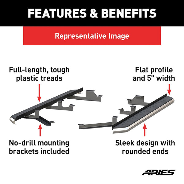 Aries AeroTread Running Board (MPN: 2051040)